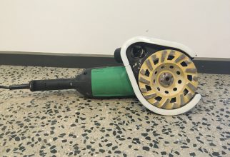 HAND GRINDER & DUST SCHROUD HAND GRINDER & DUST SCHROUD