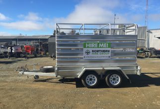 STOCK CRATE TRAILER- 10 x 6 STOCK CRATE TRAILER- 10 x 6