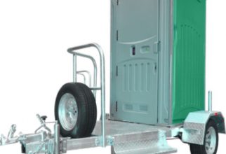 SINGLE TOILET ON TRAILER SINGLE TOILET ON TRAILER