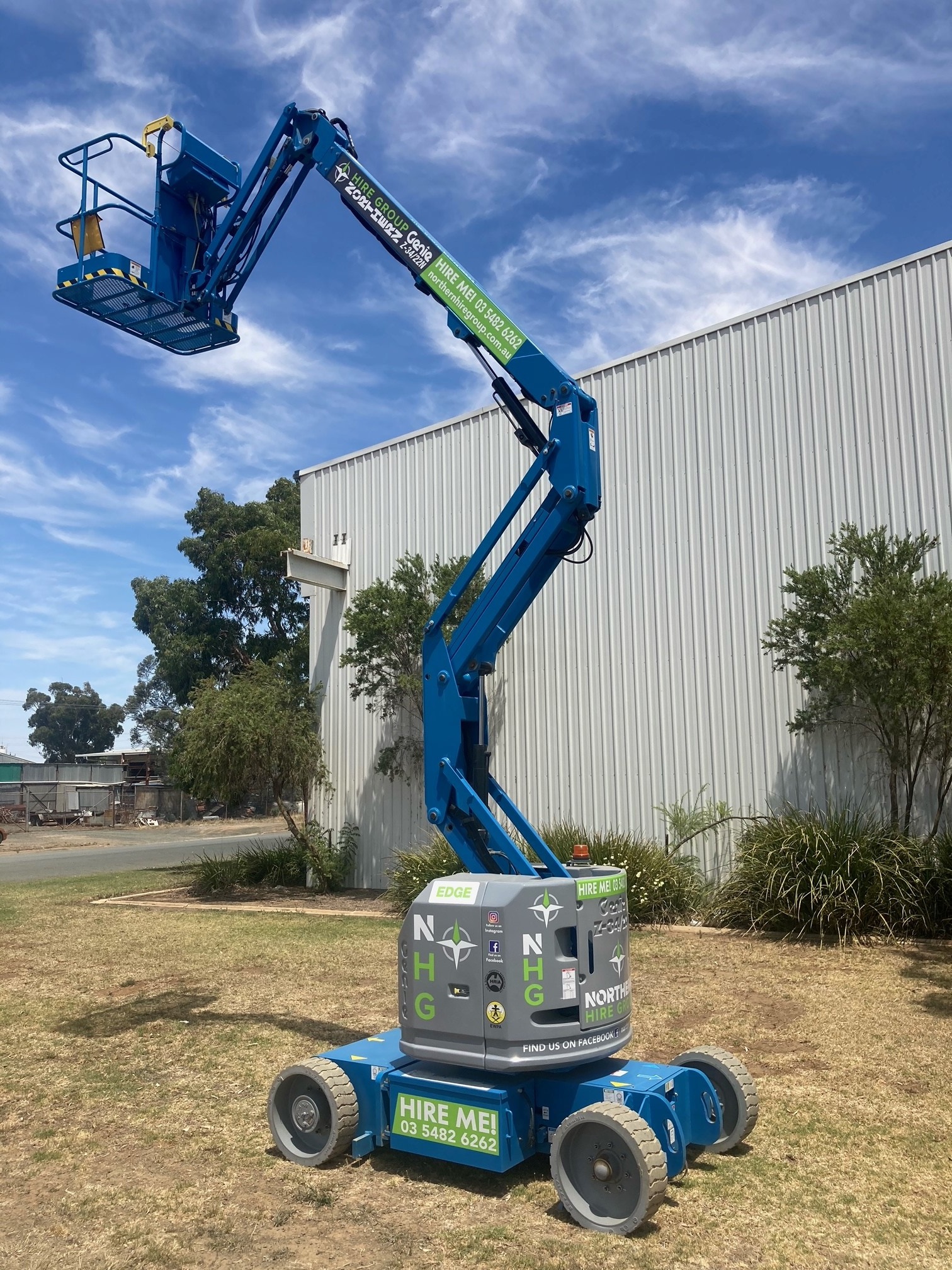 Boom Lift Special Elevated Platform Offer Northern Hire Group, Echuca